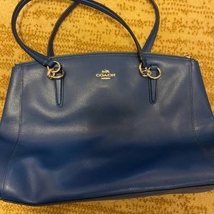 Royal Blue Coach Bag